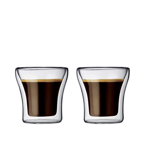 Conjunto de 2 Canecas BODUM Assam (0.1 l) Bodum - Copos - 0.1 l, preto, vidro