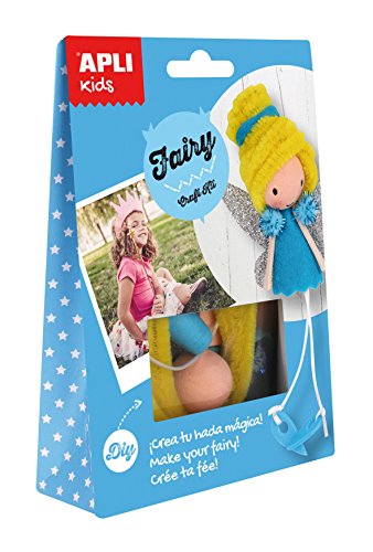 Kit de Artesanato para Crianças APLI Kids Craft Kit Hadas Magic APLI - Kits de artesanato de brinquedos - kit, artesanato, crianças, hadar magicas, instruções