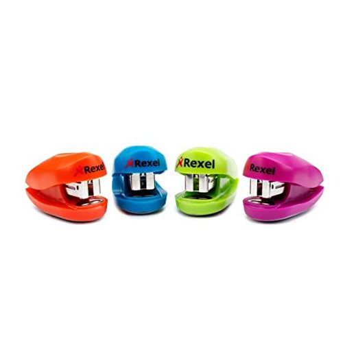 Rexel Buddy Mini Grapadora de 10 Folhas e 1000 Unidades de Fita de Grapa Rexel - Agrafadores - mini, grapadora, 10 folhas, 1000 unidades