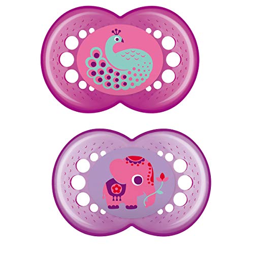 Chucha MAM Original Silicone Rosa 6M+ (2 Un) MAM - Chupetas e mordedores - silicone, rosa, 6m, original
