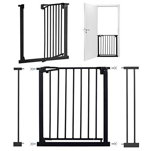 Barreira MOMI Paxi (Castanho - Aço e Plástico) MOMI - Móveis para bebês e crianças pequenas - barreira, momi paxi, castanho, aço, plástico, extensível