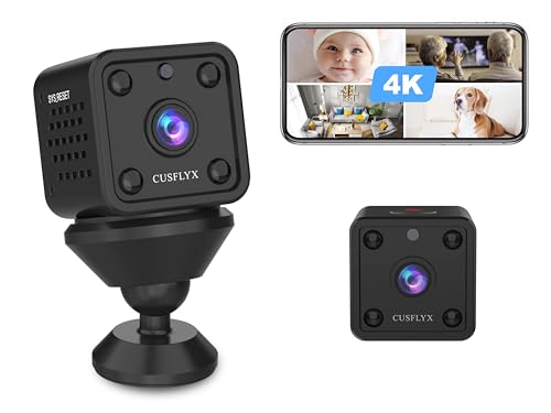 Câmara de Vigilância CUSFLYX 4K Mini WiFi CUSFLYX - Câmeras de vigilância - 4k, wifi, mini, monitorização