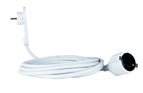 Extensão Elétrica REVLON Rev 0016055114 | 5 m - 1 Tomada REV - Fios de extensão - 5m, 1 tomada, interior, branco