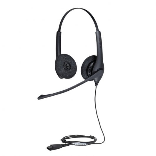 Auscultadores com Microfone JABRA Biz 1500 Duo Qd Jabra - Fones de ouvido e headsets - microfone, biz 1500 duo, qd