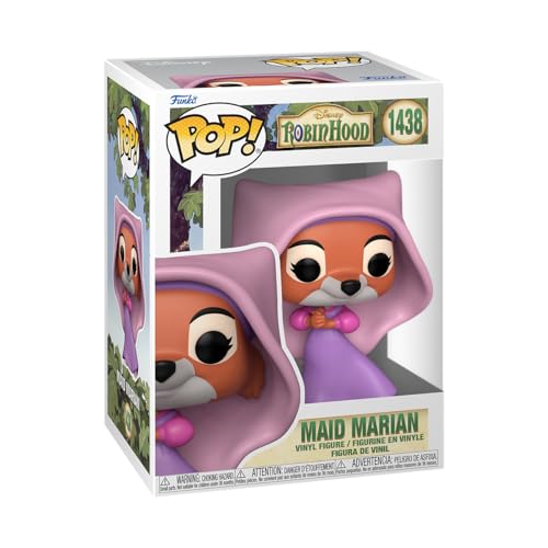 Figura FUNKO Pop Disney: Robin Hood-Maid Marian funko-inc - Bonecos de ação e brinquedo - figura, vinil, 9 cm, caixa com janela