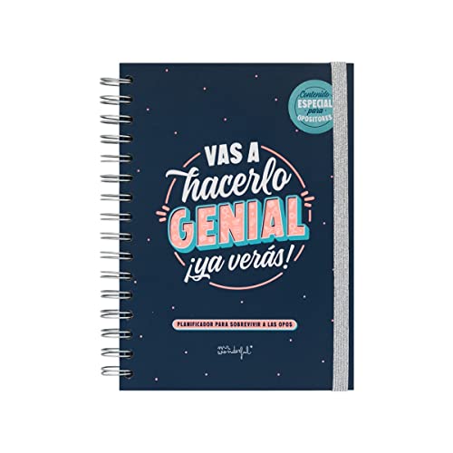 Livro Mr. Wonderful Planificador Para Sobrevivir A Las Opos de Eric Schlosser (Espanhol) Mr. Wonderful - Papel de impressora e copiadora - planificador, sobrevivir, oposições, resistente