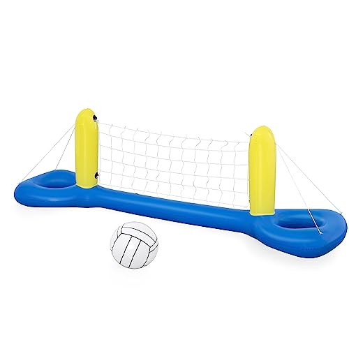 Jogo de Vôlei Bestway 52133 | Azul, Amarelo (Jogos de Sociedade) Bestway - Brinquedos - jogo, vôlei, bestway, azul, amarelo