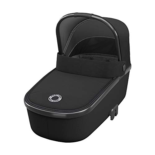 Mala de Viagem MAXI COSI Oria Essential Preto Maxicosi - Móveis para bebês e crianças pequenas - 3 posições, colchão ergonômico, removível, lavável