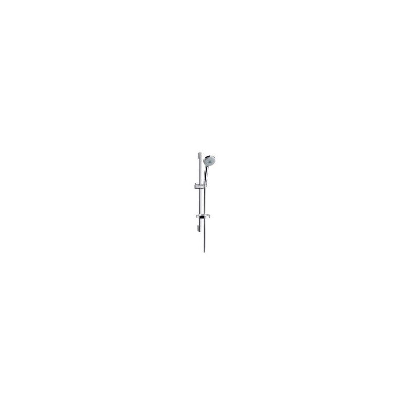 Conjunto de chuveiro CROMA 100 Multi com Barra de Duche Unica´C 65 cm Hansgrohe - Chuveiros - conjunto de chuveiro, croma 100 multi, barra de duche, unica c, 65 cm