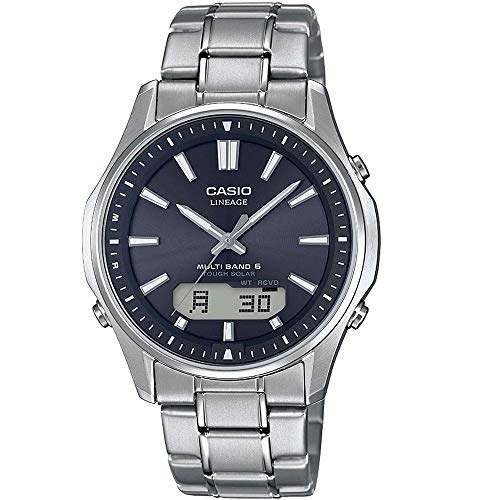 Relógio CASIO Waveceptor Homem (Preto) Casio - Relógios - homem, inox, resistente à água, preto