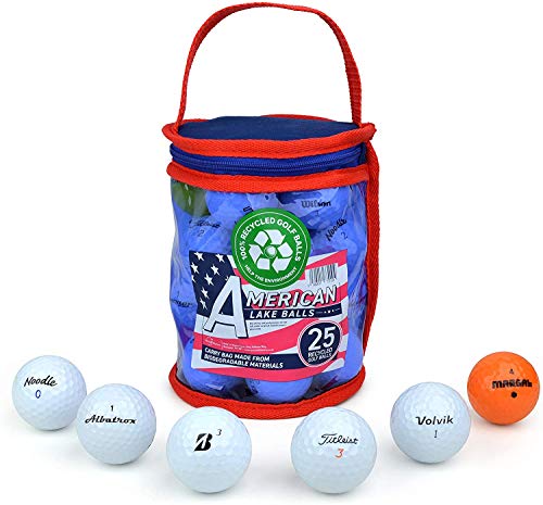 Conjunto de Bolas de Golfe SECOND CHANCE Lake (100 Unidades) SportsCentre - Bolas de golfe - recicladas, 100 unidades, bolsa durável