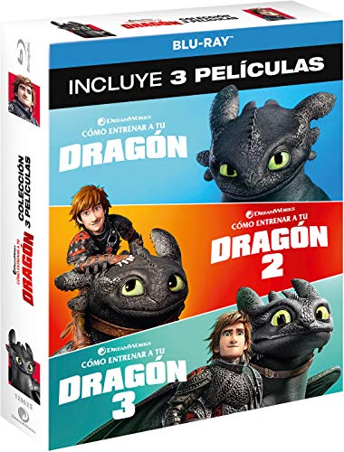 Pack 3 Blu-Ray How To Train Your Dragon 1 (Edição em Espanhol) UNIVERSAL - Dvds e vídeos - pack 3, blu-ray, how to train your dragon, edição em espanhol