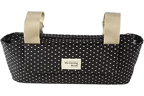 Bolsa Organizadora WALKING MUM Emily Preto ROSA ROCA - Móveis para bebês e crianças pequenas - transporte, forro interior, correias ajustáveis, fraldas