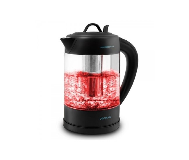 Cecotec Thermosense 390 Clear Chaleira Elétrica 1.7 L 2200 W Preto Cecotec - Eletrodomésticos de cozinha - 1.7 L, 2200 W, lcd, preto