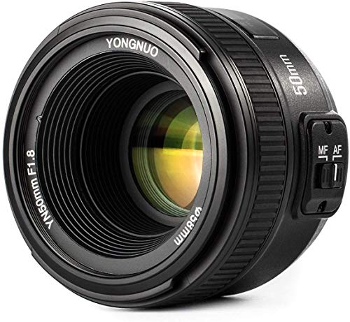 Objetiva YONGNUO 50mm f/1.8 (Encaixe: Nikon FX - Abertura: f/22 - f/1.8) Yongnuo - Lentes de câmera - nikon fx, f/1.8, f/22, 50mm