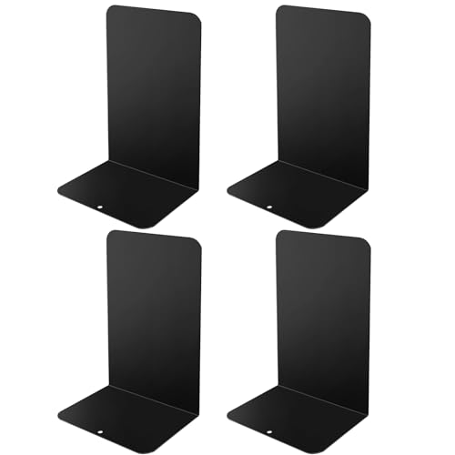 Suporte para Livros REXEL 2 Pares Suporte Livros Lauviomify - Suportes de livros - preto, metal, 2 peças