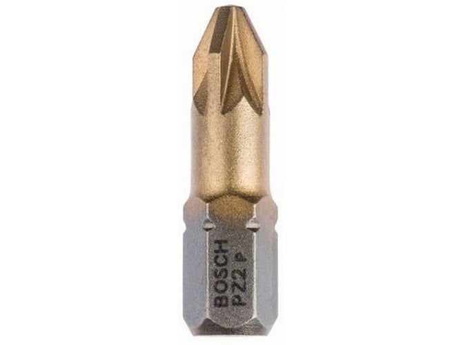 Conjunto de Pontas para Aparafusar BOSCH 2 607 001 593 Bosch Professional - Acessórios para brocas e parafusadeiras - 25 mm, pozi-dri philips, 3 peças