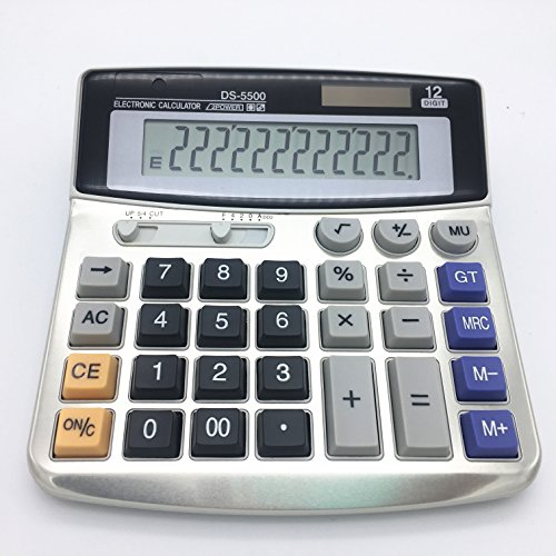 Calculadora de Mesa Lianshi LC-2020 (AT) JUNNO - Calculadoras - decimal, 12 algarismos, moeda, alarme