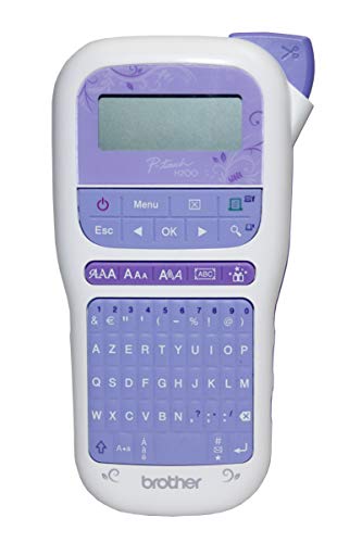 Impressora de etiquetas BROTHER PT-H200 transferência termal 180 x 180DPI Brother - Impressoras, fotocopiadoras e máquinas de fax - 180 x 180 dpi, transferência térmica, 10,4 s/m