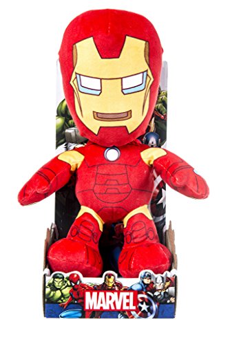 Peluche Marvel Play By Play Iron Man 25 Cm (Idade Mínima Recomendada: 3 anos) Marvel - Bonecas - Iron Man, 25 cm, 3 anos, vingadores