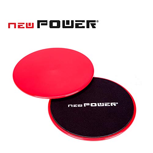 Disco Deslizante NEWPOWER 18 cm (Multicor - Plástico) Newpower - Treinadores de equilíbrio - 18 cm, multicor, plástico