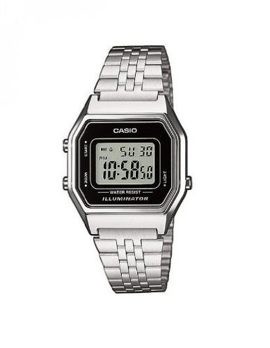 Relógio CASIO LA680WEA-1EF (Preto e Cinzento) Casio - Relógios - led, cronómetro, alarme diário, resistente à água