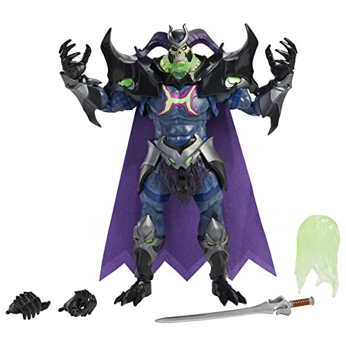 Figura MATTEL Masters of The Universe Skelegod Revelation Masters A Mattel - Bonecos de ação e brinquedo - figura, mattel, masters of the universe, skelegod, revelation masters a, 23 cm