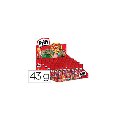 Pritt Cola de Fita 43G 30 Unidades (Recondicionado Como Novo) Pritt - Adesivos e ímãs para artesanato - cola de fita, 30 unidades, não tóxico, rápida aplicação