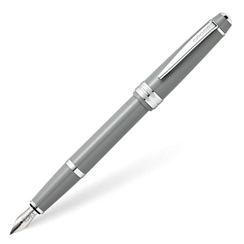Caneta de Tinta Permanente CROSS Bailey Light Cinzento A.T. Cross Company, LLC. - Canetas - tinta permanente, design moderno, ponta 0.5mm