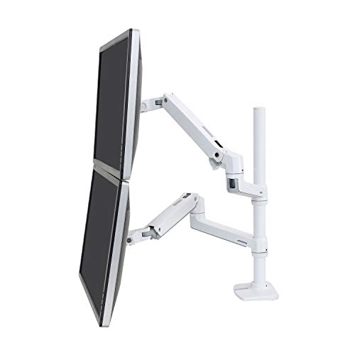 Ergotron LX Dual Stacking Arm Tall Pole Ergotron - Acessórios de monitor de computador - ergonômico, dobramento, talla pole