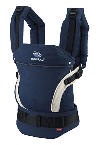 Manduca First Flexível com Tecido de Algodão e Hérbas Marinha MANDUCA - Porta-bebês - algodão biológico, ergonômico, flexível, prático