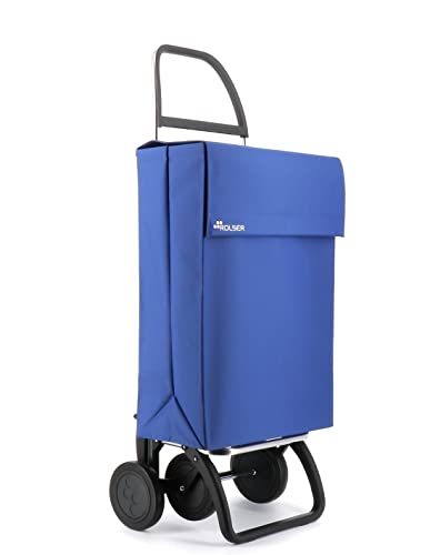 Carrinho de Cozinha Jean 4 Rodas Azul (Recondicionado Como Novo) Rolser - Manuseio de materiais - carrinho, cozinha, jean, 4 rodas, azul