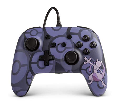 Comando com fio POWER-A Pokémon para Nintendo Switch - Mewtwo Power A - Controladores de jogo - comando, fio, power-a, mewtwo, nintendo switch