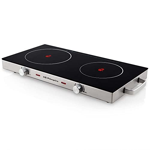 Placa Vitrocerâmica Orbegozo PCE 6000 | Elétrica | 60 cm | Preto Orbegozo - Eletrodomésticos de cozinha - vitrocerâmica, 2800 W, 60 cm, preto