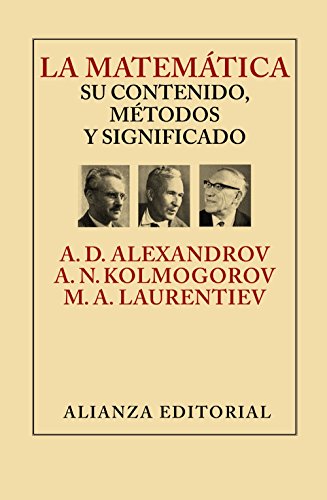 Livro La Matemática Su Contenido, Métodos Y Significado de José María Cortés (Espanhol) Alianza Editorial - Livros - matemática, conteúdo, métodos, significado