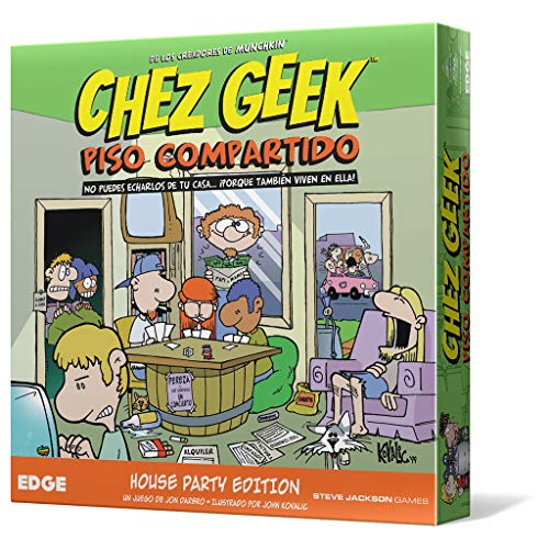DVD Chez Geek: Piso Compartido - Edición Especial (Edición Especial) Edge Entertainment - Jogos - estratégia, humor, apartamento, pontos