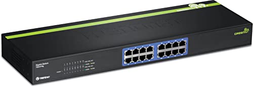 Switch TRENDNET TE-GS16G (16 Portas Fast Ethernet) Trendnet - Concentradores e comutadores - 16 portas, fast ethernet, usb 2.0, indicadores LED