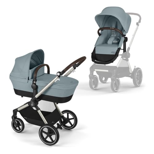 Cadeira de Bebé Individual CYBEX Eos Lux Sky Blue Cybex - Móveis para bebês e crianças pequenas - cadeira bebé, individual, cybex eos lux, sky blue