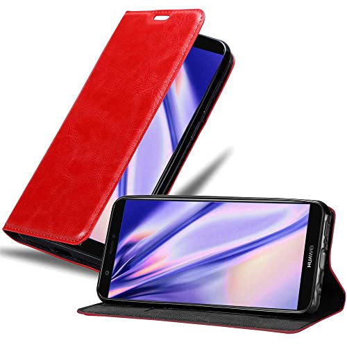 Capa para Huawei P Smart 2018 CADORABO Vermelho CADORABO - Capas para telemóveis - huawei p smart 2018, vermelho, cadorabo
