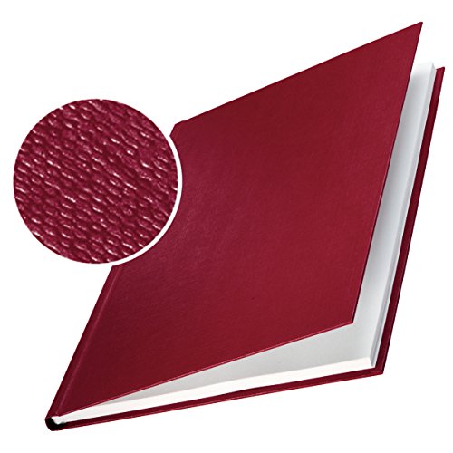 Pack 100 Capas para Encadernação LEITZ IB3500001 Leitz - Acessórios para pastas - 1.5mm, autocolantes, encadernação dupla, linho