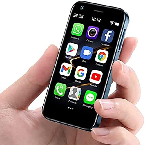 Smartphone RAINBUVVY XS12 Mini (3'' - 1 GB - 4 GB - Azul) Rainbuvvy - Telemóveis - smartphone, rainbuvvy xs12 mini, 3 polegadas, 1 GB, 4 GB, azul