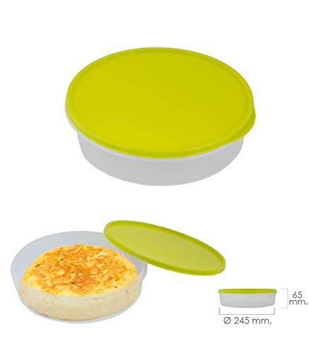 Caixa de Alimentação Redonda para Omeletes Ø 24.5 Cm 2 L ORYX - Recipientes de armazenamento de alimentos - caixa, alimentação, redonda, omeletes, Ø 24.5 Cm, 2 L