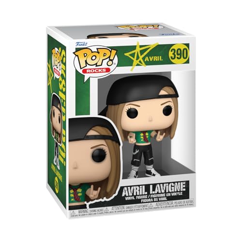 Figura FUNKO Pop! Rocks: Avril Lavigne- Sk8ter Boi Funko - Brinquedos - funko pop, rocks, avril lavigne, sk8ter boi