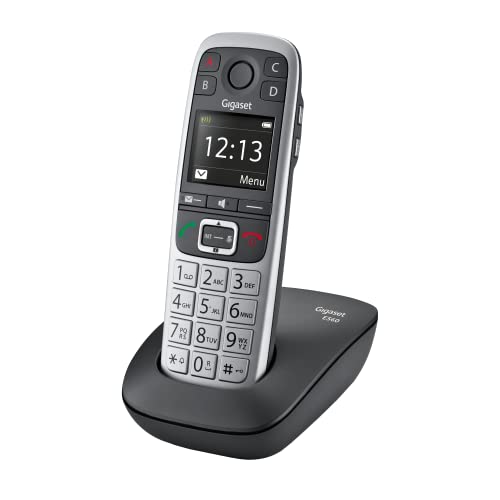 Telefone fixo GIGASET E560 (DECT - Preto) Gigaset - Telefonia - telefone fixo, gigaset e560, dect, preto