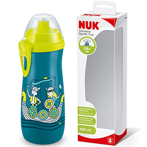 Garrafa de Montanha para Bebida NUK First Choice Plus Sports Cup Azul MAPA GMBH - Garrafas de engarrafamento - montanha, bebida, azul