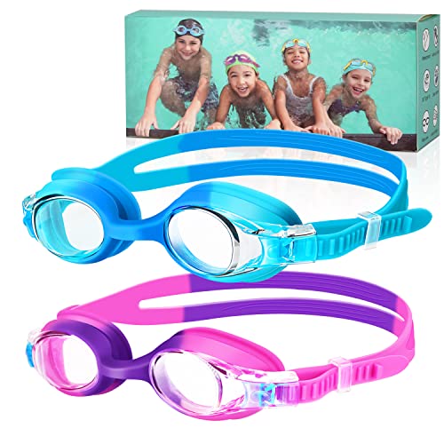Óculos de Natação STARWEH 2 Unidades (Tamanho Único) Starweh - Óculos e máscaras de natação - azul, roxo, silicone, policarbonato, antivento
