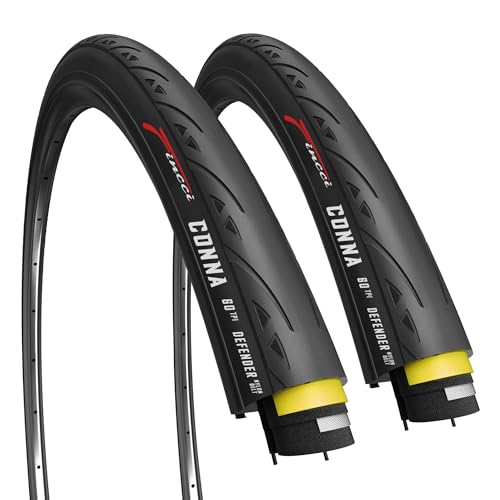 Pneus FINCICCI 700X25C (Preto - 700 x 25 cm) Fincci - Pneus de bicicleta - preto, cauchu, 700x25 cm