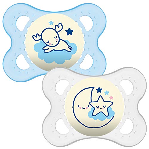 Chupeta MAM Glowing Night Light 2 Unidades MAM - Cuidados com a higiene oral - chupeta, mam, glowing night light