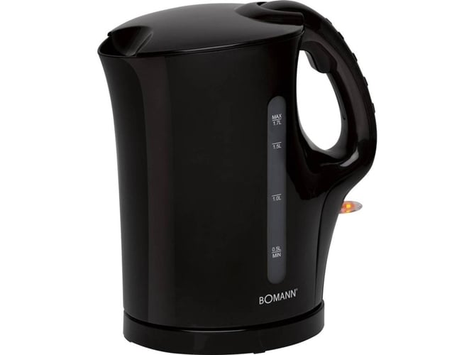 Chaleira Elétrica BOMANN WK 5011 CB (1500 W) Bomann - Eletrodomésticos de cozinha - 1500 w, 1.7 L, sobreaquecimento, base giratória