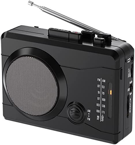 Leitor de Cassete DIGITNOW DN-TPC-01 (Preto) BR - Gravadores e reprodutores de cassetes - cassete, preto